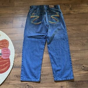 Vintage Y2K 2000s Baggy Evolution Rainbow WideLegged Jeans